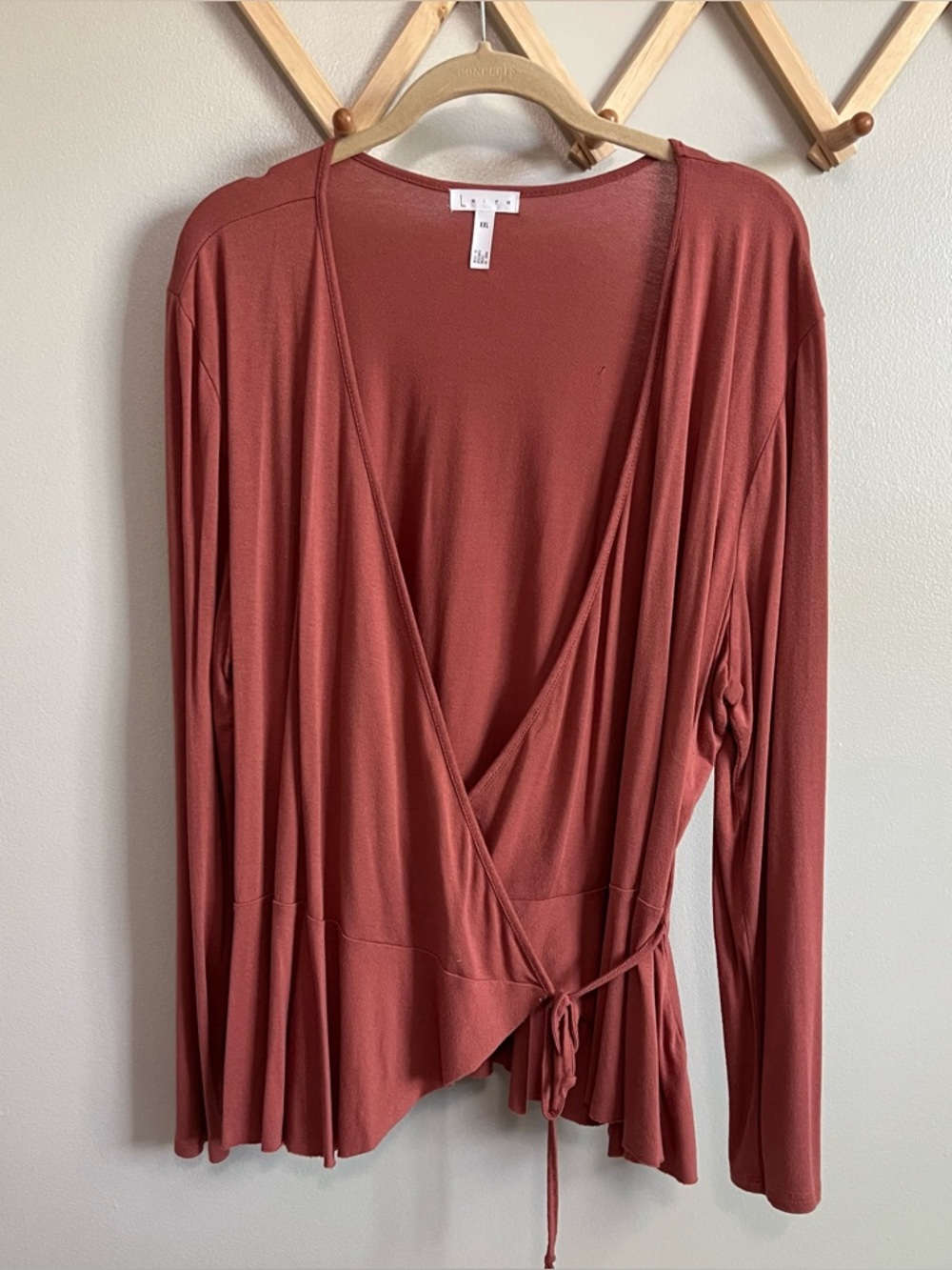 Leith wrap top xxl